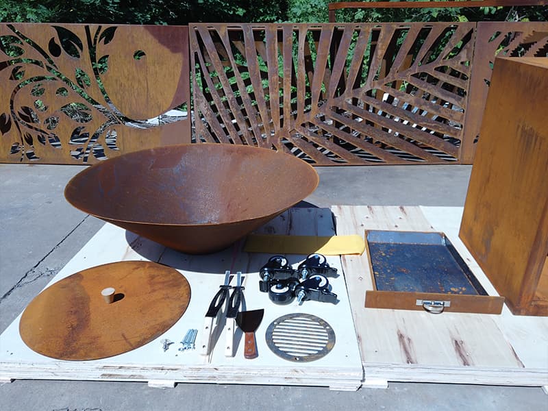 Corten Grill Bbq Exporters Brazil